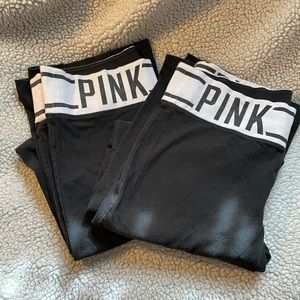 Two pair Victoria secret yoga pants